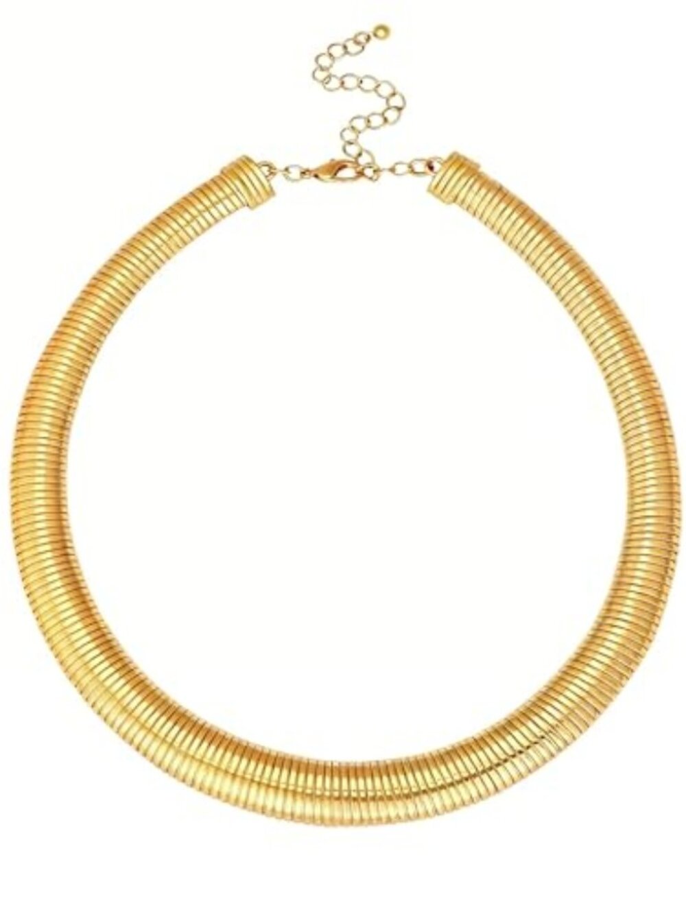 Chunky Gold Choker Necklace for Women